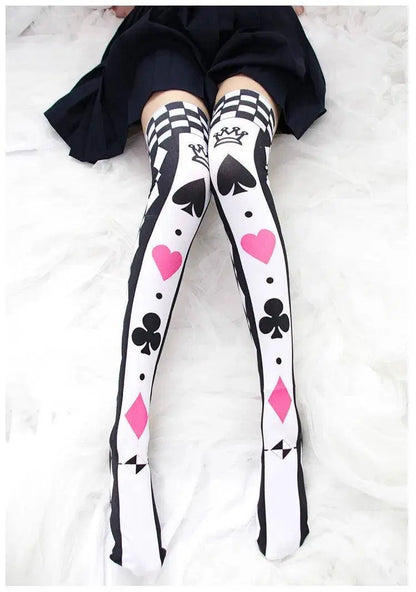 Ahegao Stockings | Lolita Sexy high-knee socks - SS69