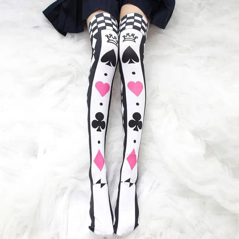 Ahegao Stockings | Lolita Sexy high-knee socks - SS69