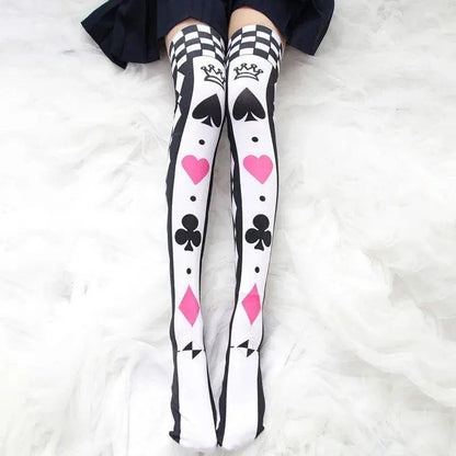 Ahegao Stockings | Lolita Sexy high-knee socks - SS69
