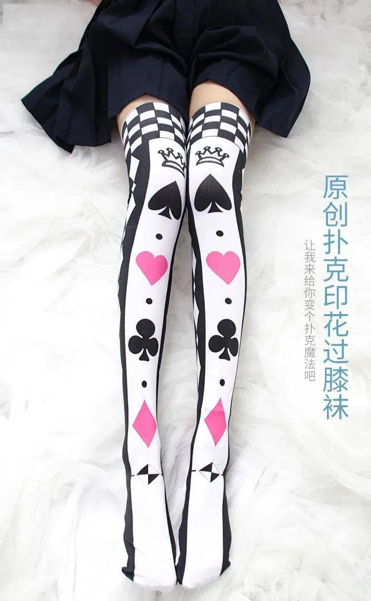 Ahegao Stockings | Lolita Sexy high-knee socks - SS69