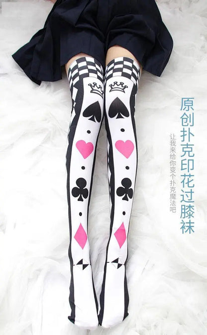 Ahegao Stockings | Lolita Sexy high-knee socks - SS69