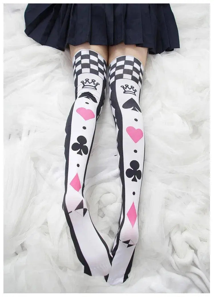 Ahegao Stockings | Lolita Sexy high-knee socks - SS69
