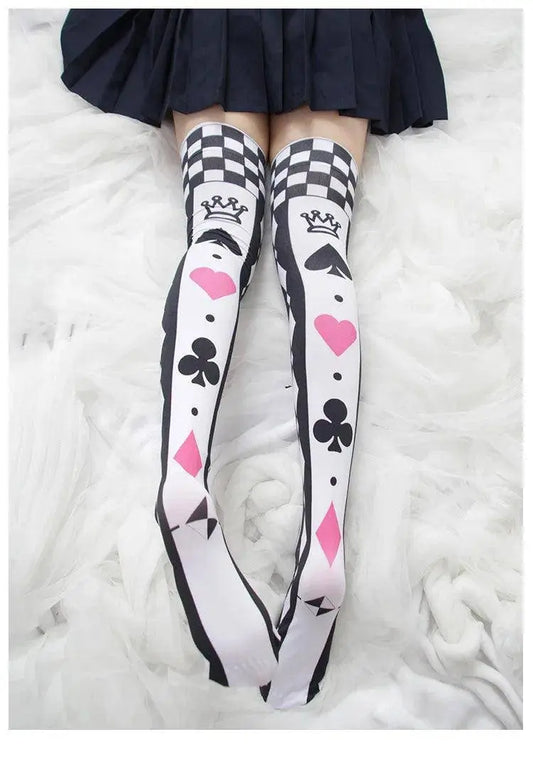 Ahegao Stockings | Lolita Sexy high-knee socks - SS69