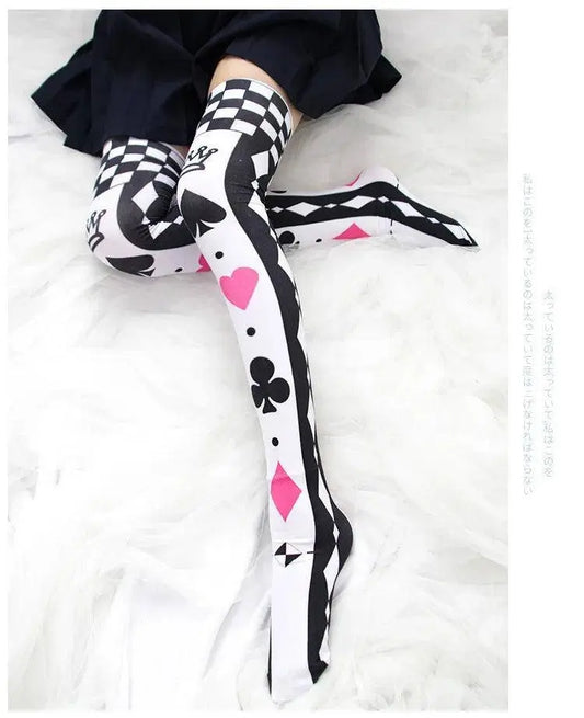 Ahegao Stockings | Lolita Sexy high-knee socks - SS69