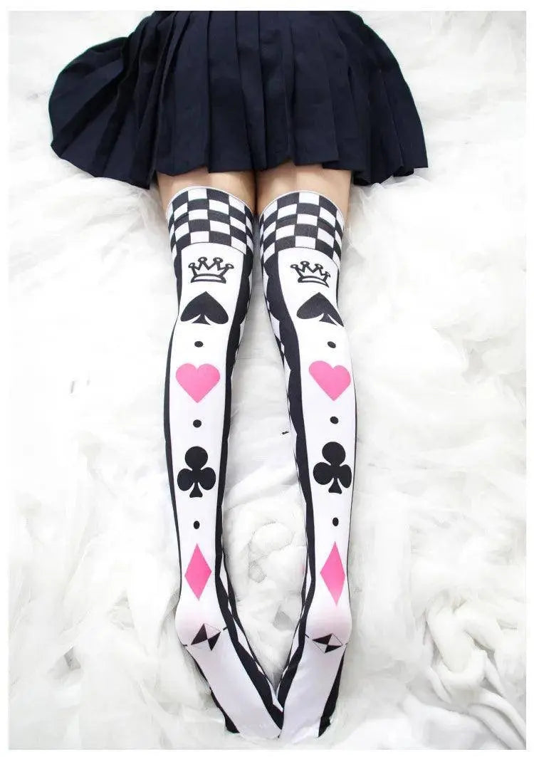 Ahegao Stockings | Lolita Sexy high-knee socks - SS69