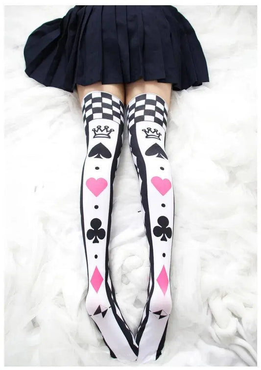 Ahegao Stockings | Lolita Sexy high-knee socks - SS69