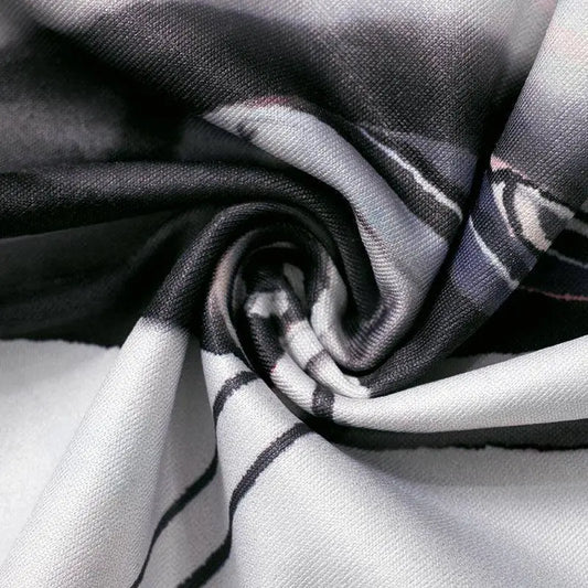 AltGoth Cyberpunk Cosplay Bodycon Jumpsuit Women Streetwear Y2k Mall Gothic 3D Printed Long Sleeve Playsuits Emo Anime Clothes - SS69