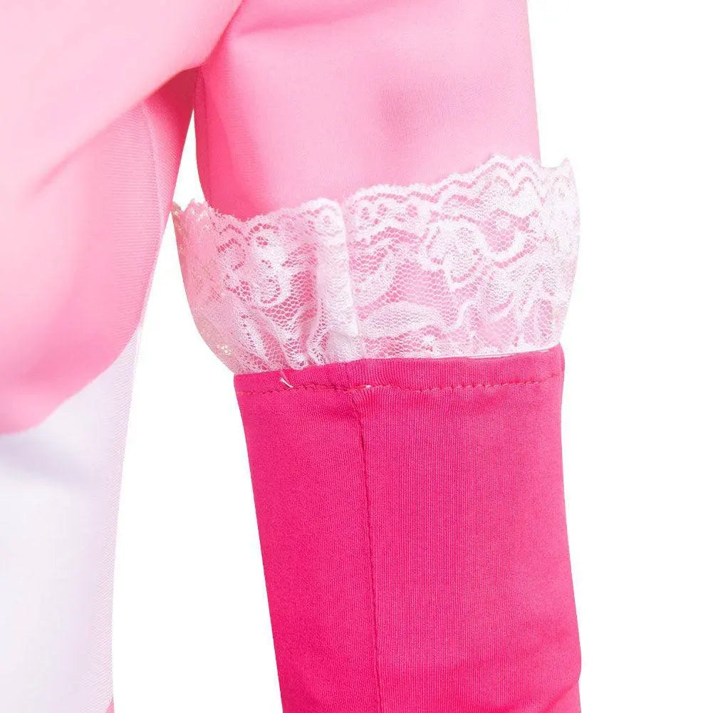 Angel Dust Cosplay Fantasia Anime Cartoon Hotel Costume Disguise for Adult Women Girls Jumpsuit Halloween Carnival Party Clothes SS69