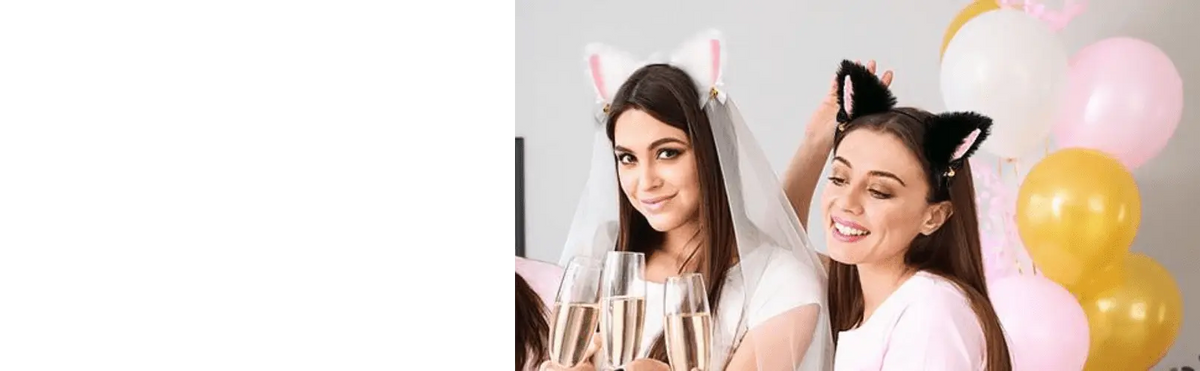 Animal Faux Fur Dogs And Cats Ears Headband, With Bell Cute Elastic Hair Accessories, Halloween Cosplay Costume Party Decor For Girls - SS69