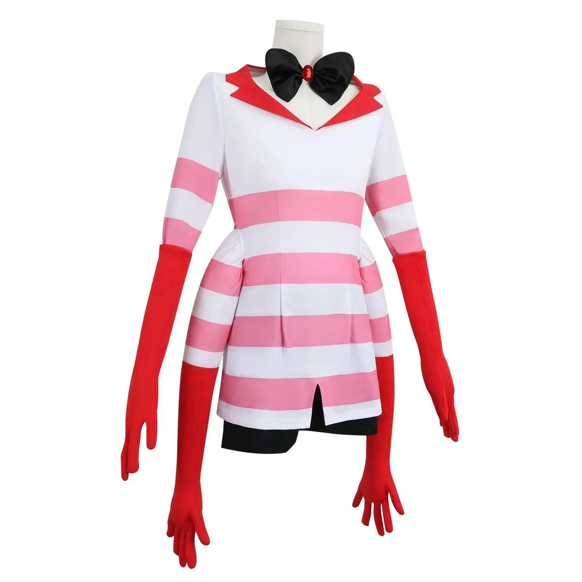 Anime Angel Dust Cosplay Costume Socks Suit Four Arms Demon Uniform Halloween Party Con Outfit 6PCS Glove Sock Accessories - SS69
