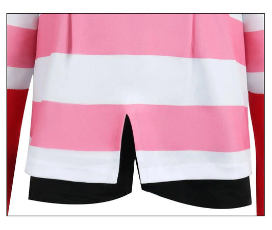 Anime Angel Dust Cosplay Costume Socks Suit Four Arms Demon Uniform Halloween Party Con Outfit 6PCS Glove Sock Accessories - SS69