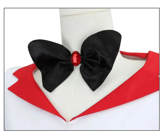 Anime Angel Dust Cosplay Costume Socks Suit Four Arms Demon Uniform Halloween Party Con Outfit 6PCS Glove Sock Accessories - SS69