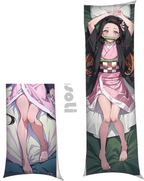 Anime Body Pillow Case  19"X59" Peach Skin Dakimakura for Otaku Hugging Gift (Nezuko) - SS69