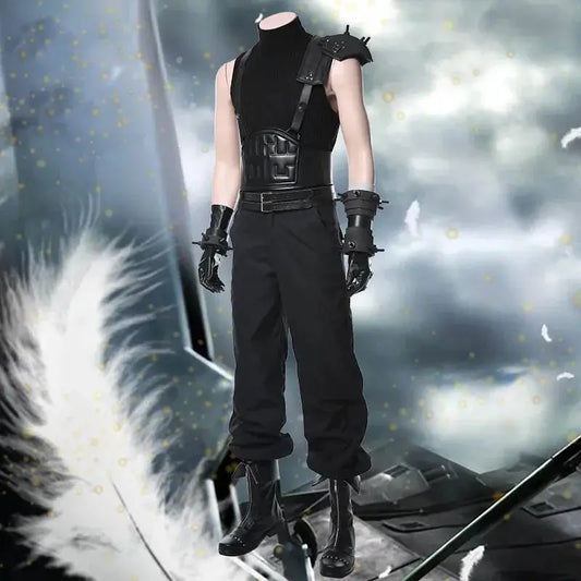 Anime Final Fantasy VII Remake Cloud Strife Cosplay Costume Halloween Carnival Costumes Adults Men Women SS69