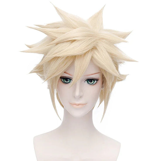 Anime Final Fantasy VII Remake Cloud Strife Cosplay Costume Halloween Carnival Costumes Adults Men Women SS69 18.69 Only wig / One Size