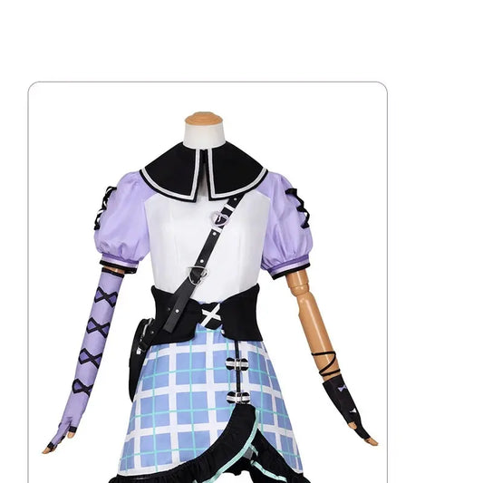 Anime Game Miku Project Sekai Colorful Stage Feat Yoisaki Kanade Cosplay Costumes Daily Wear Cute T-Shirt And backpacks Outfits SS69