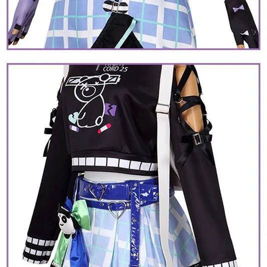 Anime Game Miku Project Sekai Colorful Stage Feat Yoisaki Kanade Cosplay Costumes Daily Wear Cute T-Shirt And backpacks Outfits SS69