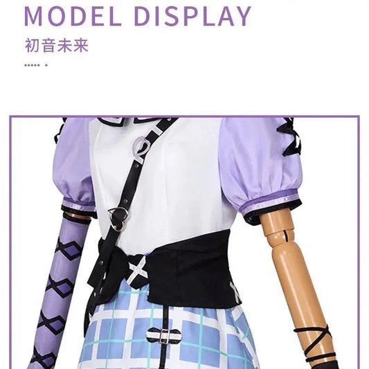 Anime Game Miku Project Sekai Colorful Stage Feat Yoisaki Kanade Cosplay Costumes Daily Wear Cute T-Shirt And backpacks Outfits SS69