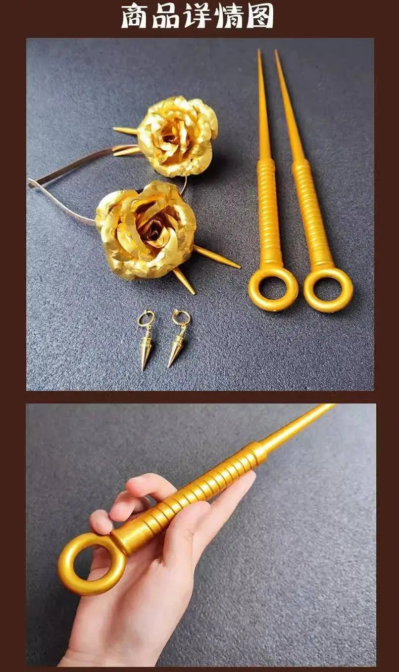 Anime SPY Yor Forger Cosplay Headwear Weapon Earrings Girl Headpiece Party Halloween Costumes Props Charming Headband Gifts SS69