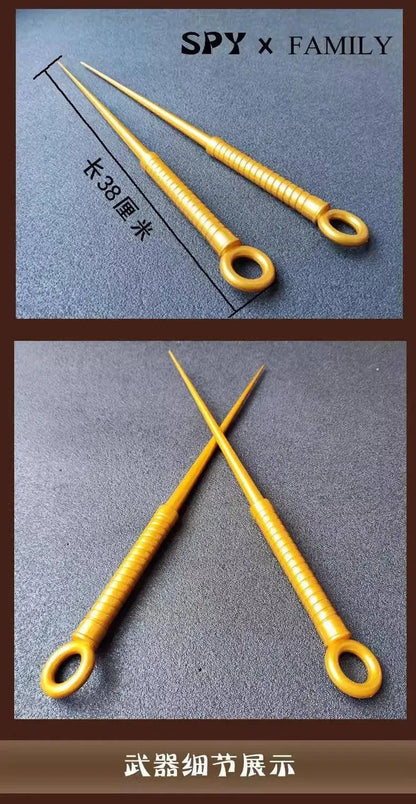 Anime SPY Yor Forger Cosplay Headwear Weapon Earrings Girl Headpiece Party Halloween Costumes Props Charming Headband Gifts SS69