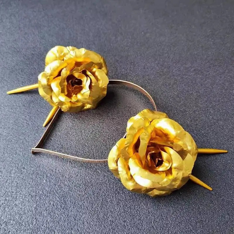 Anime SPY Yor Forger Cosplay Headwear Weapon Earrings Girl Headpiece Party Halloween Costumes Props Charming Headband Gifts SS69