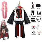 Anime Seraph of the end Krul Tepes Cosplay Vampire Cosplay Costume Female Halloween Vampire Costume Women - SS69