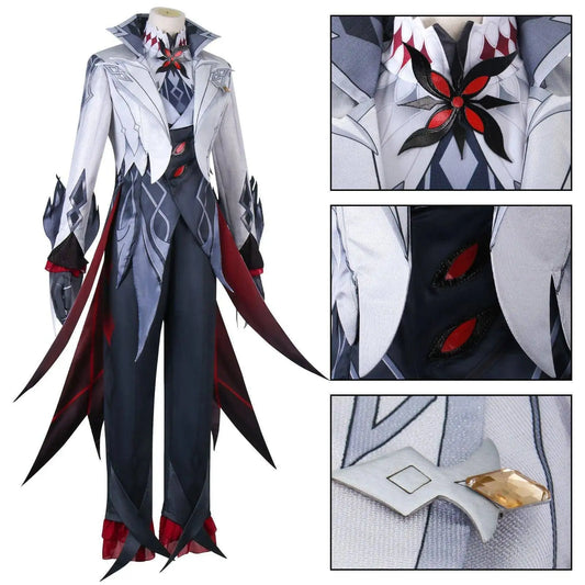 Arlecchino The Knave Cosplay Costume Genshin Impact  Fatui Harbinger - SS69