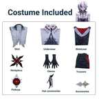 Arlecchino The Knave Cosplay Costume Genshin Impact  Fatui Harbinger - SS69