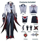 Arlecchino The Knave Cosplay Costume Genshin Impact  Fatui Harbinger - SS69