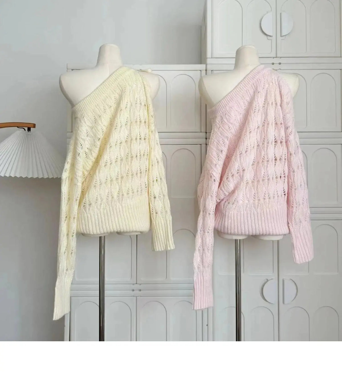 Autumn Winter Woman Korean Fashion Cute Core Sweet 2000s Sweater Elegant Oversize Knitwears Designer Aesthetic Chic Coquette SS69