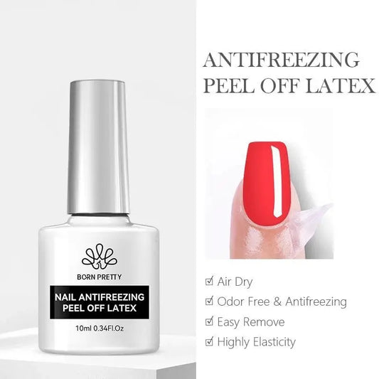 BORN PRETTY Milky White Jelly Nude Gel Nail Polish 10ml White Translucent Soak Off Gel Vernis Semi Permanent Need UV Light Cure - SS69