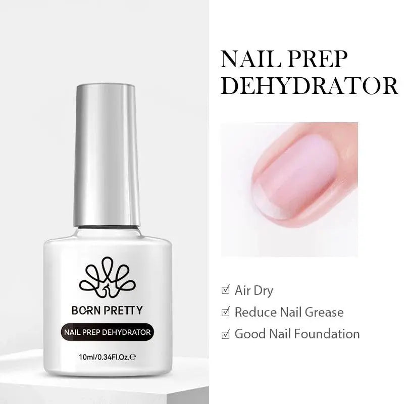 BORN PRETTY Milky White Jelly Nude Gel Nail Polish 10ml White Translucent Soak Off Gel Vernis Semi Permanent Need UV Light Cure - SS69