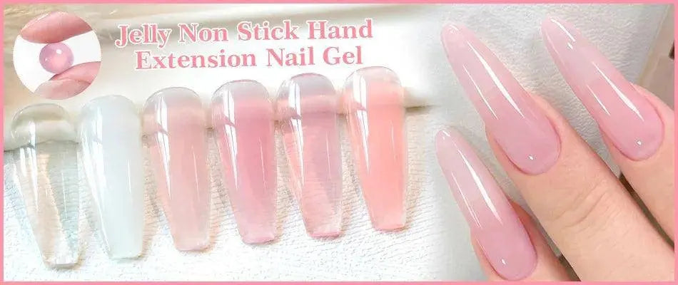 BORN PRETTY Milky White Jelly Nude Gel Nail Polish 10ml White Translucent Soak Off Gel Vernis Semi Permanent Need UV Light Cure SS69