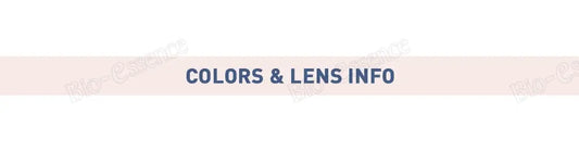Bio-essence Pink Lenses 1 Pair Colored Contact Lenses for Eyes Anime Accessories Anime Lenses Cosplay Lenses Nezuko Colorcon - SS69