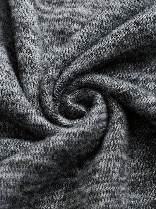 Boho Chic Plus Size Women's Dress - Geometric Print, Long Sleeve, Boat Neck with Adjustable Drawstring, Stretch Fabric, Perfect for Casual Wear & Special Occasions SS69