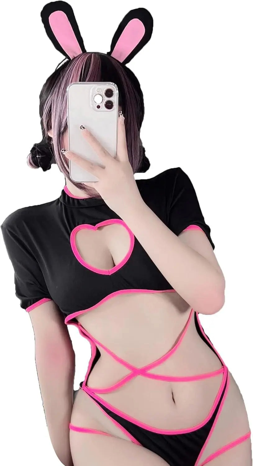 Bunny Dessous Anime Cosplay Maid Dress Sexy Cat Costume Kawaii - SS69