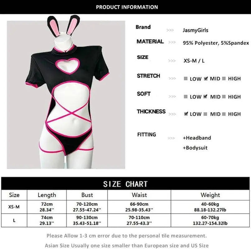 Bunny Dessous Anime Cosplay Maid Dress Sexy Cat Costume Kawaii - SS69