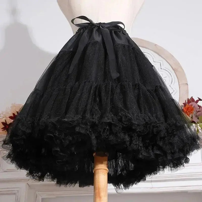 COALFELL Vintage Blue Gothic Lolita Jsk Dress Women Elegant Rose Ruffles Bow Princess Dresses Halloween Girls Tea Party Dress - SS69