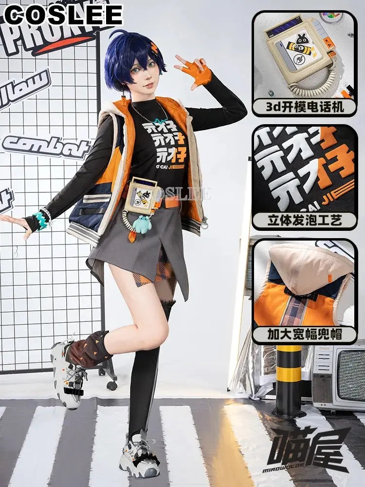 COSLEE Belle Cosplay Costume Zenless Zone Zero Cos Game Suit Fashion Cool Uniform Halloween Carnival Party Outfit Women New SS69