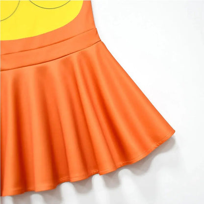 Calamari Cosplay Game Costume Kids Girls Dress Fantasy Ballet Skirt Stage Performence Dance Skirts Halloween Party Carnival Suit SS69