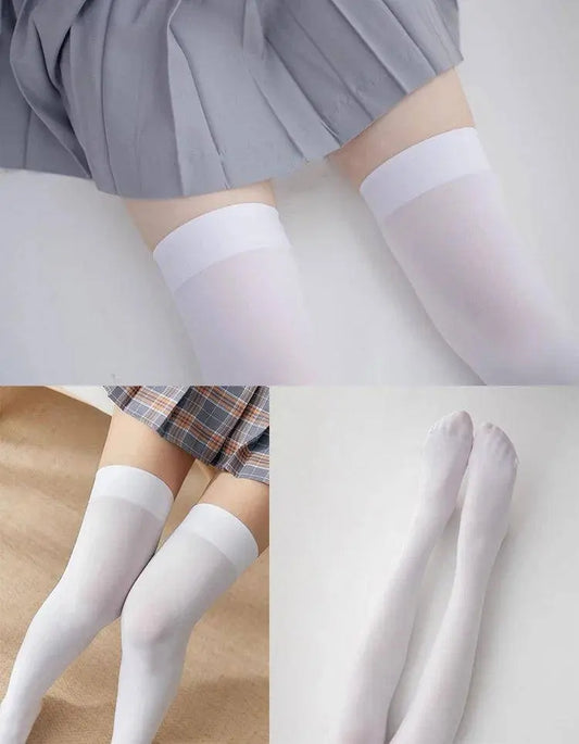Cartoon Two-Dimensional Stockings Japanese Anime Girl Sexy Cute Cosplay Over-The-Knee Long Tube Personality Stockings Velvet - SS69