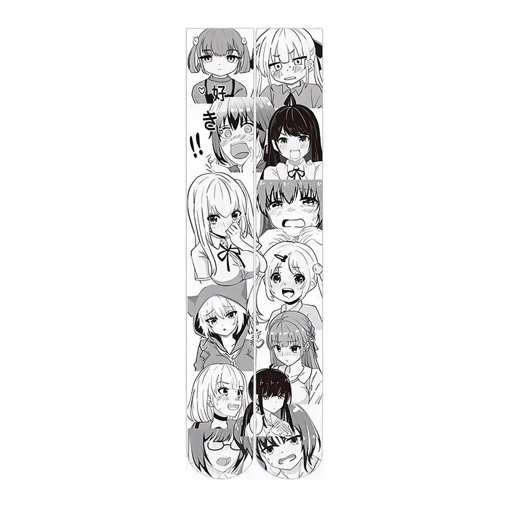 Cartoon Two-Dimensional Stockings Japanese Anime Girl Sexy Cute Cosplay Over-The-Knee Long Tube Personality Stockings Velvet - SS69