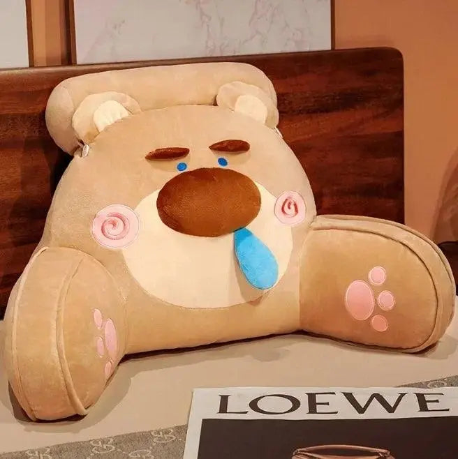 Cartoon bedside soft bag with large backrest, sofa cushion, triangle pillow on the bed, pillow - SS69