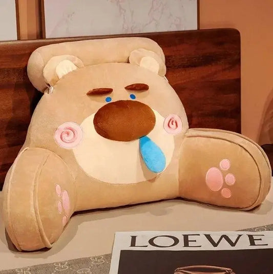 Cartoon bedside soft bag with large backrest, sofa cushion, triangle pillow on the bed, pillow - SS69