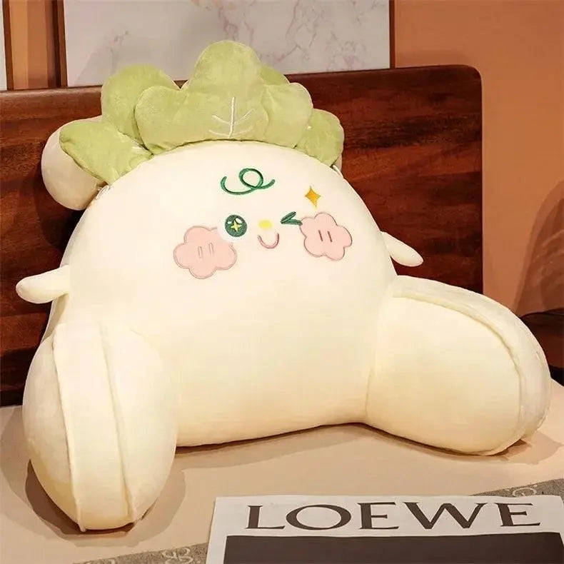 Cartoon bedside soft bag with large backrest, sofa cushion, triangle pillow on the bed, pillow - SS69
