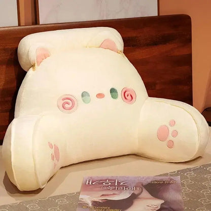 Cartoon bedside soft bag with large backrest, sofa cushion, triangle pillow on the bed, pillow - SS69