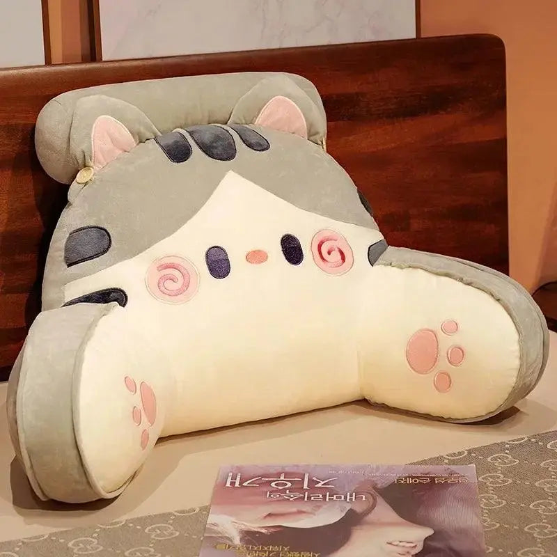 Cartoon bedside soft bag with large backrest, sofa cushion, triangle pillow on the bed, pillow - SS69