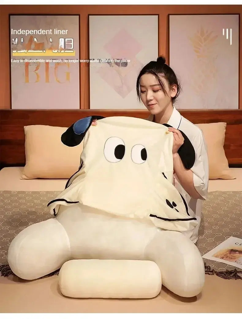 Cartoon bedside soft bag with large backrest, sofa cushion, triangle pillow on the bed, pillow SS69