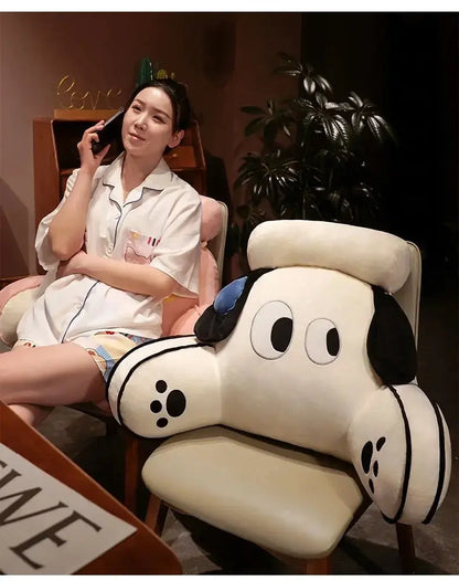 Cartoon bedside soft bag with large backrest, sofa cushion, triangle pillow on the bed, pillow SS69