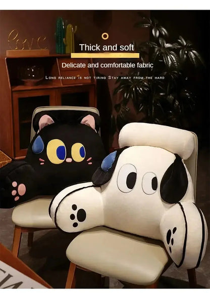 Cartoon bedside soft bag with large backrest, sofa cushion, triangle pillow on the bed, pillow SS69